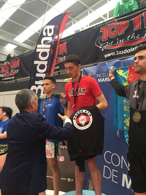 Izan Ibiricu  rumbo al Mundial de Kickboxing Junior y Cadete.